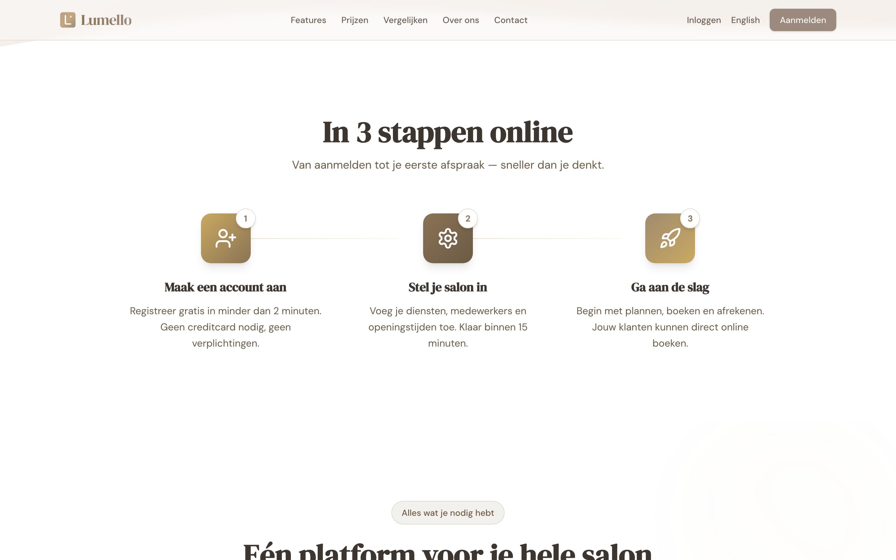 Lumello — calendar with drag-and-drop appointments