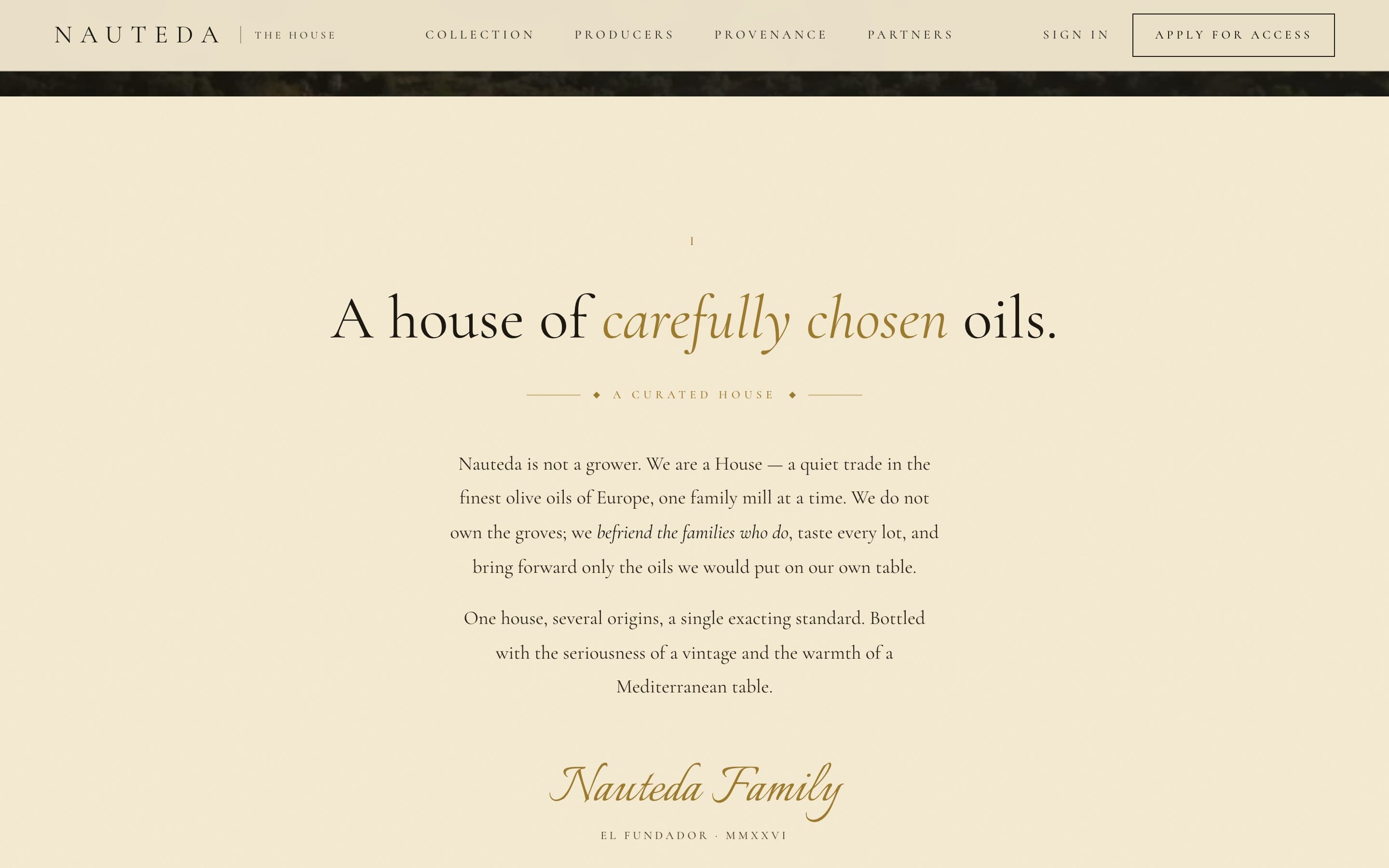Nauteda — partner portal interface