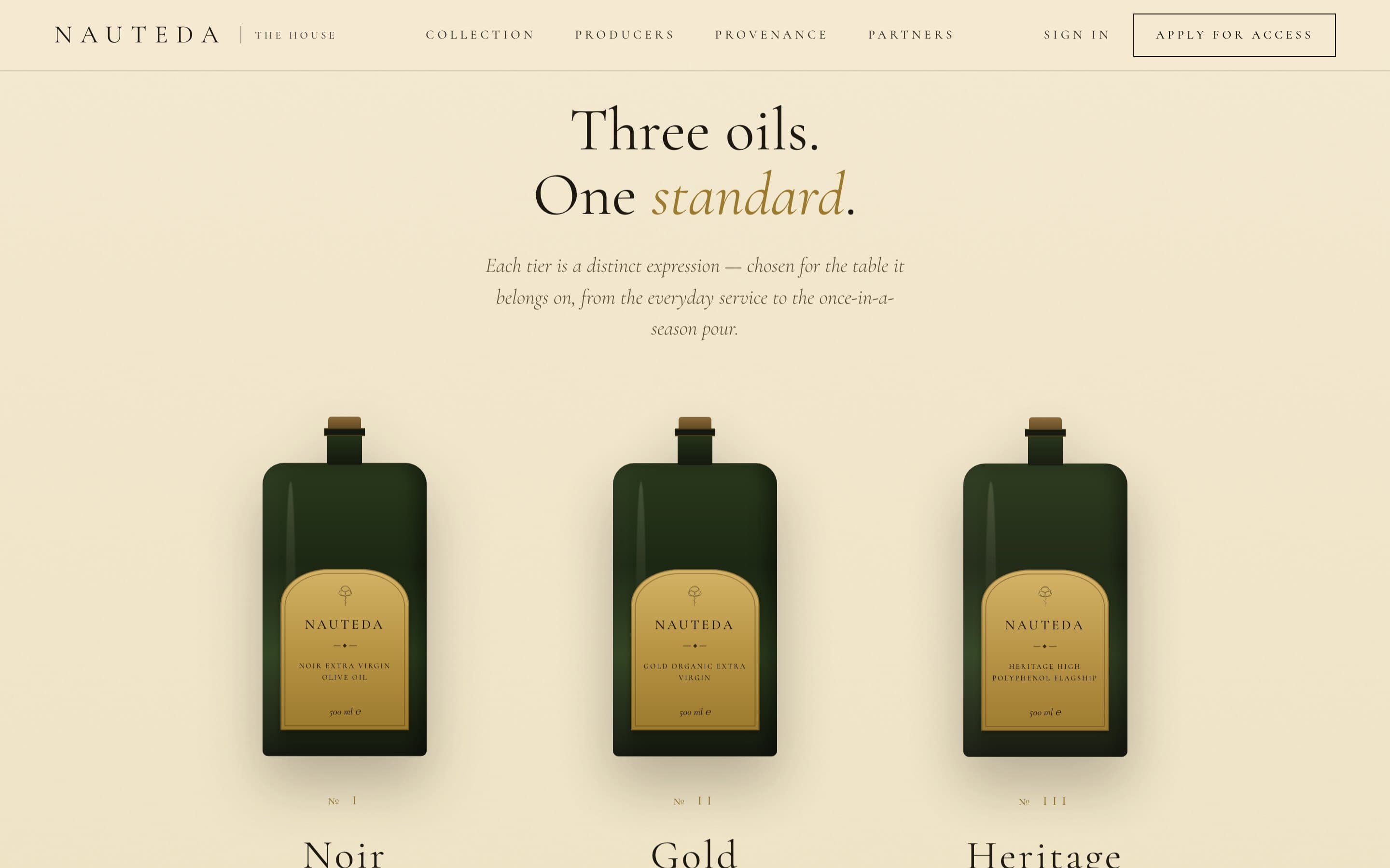 Nauteda — collection and provenance